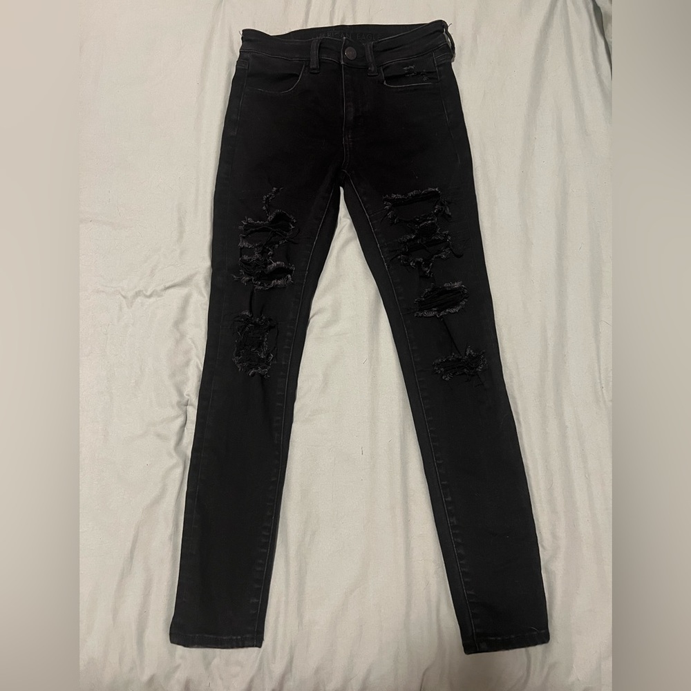 AE hi rise jeggings